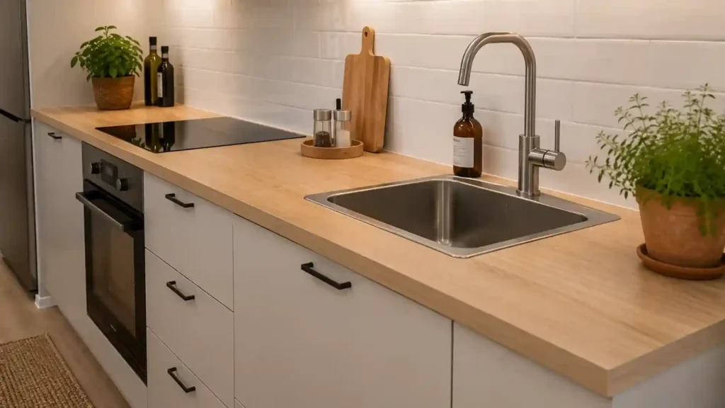Image showing IKEA kitchen countertop
