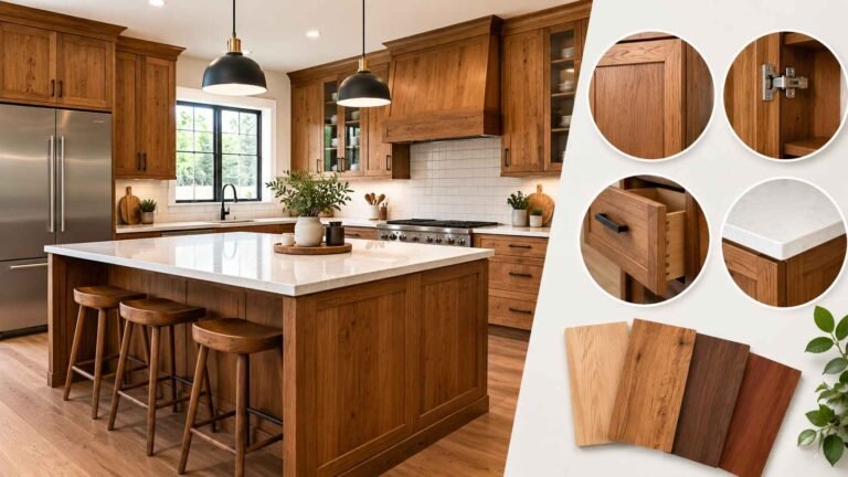 Real Wood Kitchen Cabinets